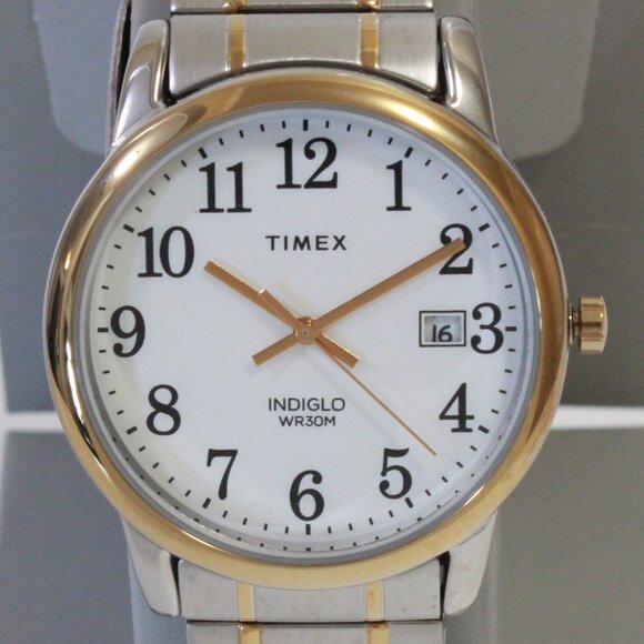 Timex Easy Reader Men's Quartz Watch With Expansion Bracelet 35mm - Picture 9 of 12